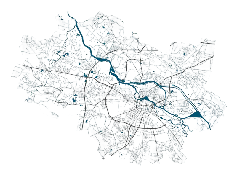 Mapa Wrocławia — obszar montażu drzwi i okien TransBud